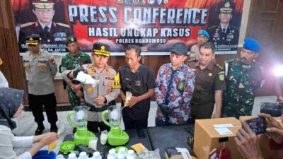 Polres Bondowoso Perkuat Pengamanan Akhir Tahun Lewat Operasi Lilin Semeru 2025