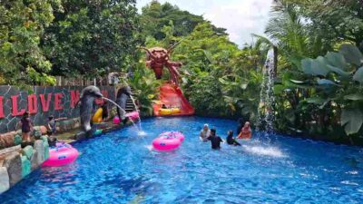 Lonjakan Pengunjung Warnai Libur Natal dan Tahun Baru di Navara Waterpark Bondowoso