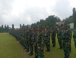310 Personel Yonzipur Diberangkatkan Ke Aceh