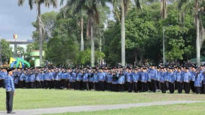 Bupati Bondowoso Serahkan SK Pengangkatan 4.502 PPPK Paruh Waktu Tahun 2025