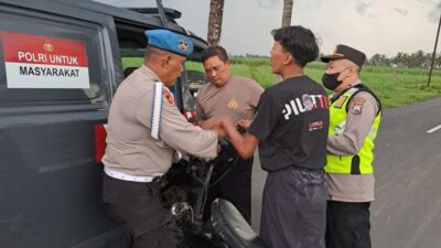 Balap Liar Dibubarkan Polisi Polres Malang Usai Warga Lapor ke Call Center 110