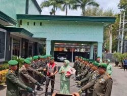 Gelar Apel Kehormatan, Letkol Inf Prawito Resmi Jabat Dandim Kodim 0822 Bondowoso