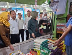 Satgas Pangan Polresta Malang Kota Sidak Bapokting di Pasar Bunulrejo