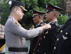 89 Personel Polres Malang Terima Satya Lancana Pengabdian dari Negara