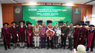 Bupati Bondowoso Abd Hamid Wahid Raih Doktor Cumlaude di UIN KHAS Jember