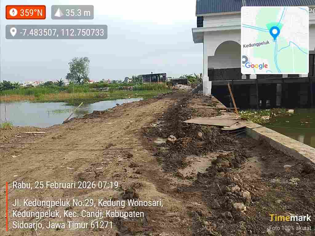 Aset Desa Porak Poranda Diterjang Proyek Rumah Pompa Kedungpeluk