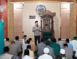 Safari Ramadan Kamtibmas Kapolres Malang Sambangi Jamaah Masjid Nurul Huda Singosari