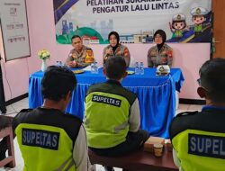 Satlantas Polresta Malang Kota Latih Supeltas Gaturlantas, Perkuat Sinergi Kamseltibcarlantas