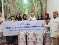 Ratusan Paket Sembako Disalurkan BRI Region 13 Malang ke Guru Tahfidz
