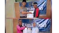 PWI dan Polres Bondowoso Santuni Korban Terdampak Ambrolnya Jembatan Sentong