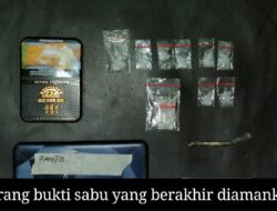 2 Pengedar Sabu Diamankan Satresnarkoba Polres Malang