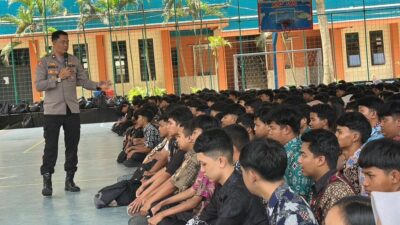 Kabagops Polresta Malang Kota Edukasi Pelajar Terhadap Bahaya Balap Liar