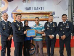 Lepas dari Sorotan Media, Lapas Malang Beri Bantuan Gerobak Keluarga Warga Binaan di HBP ke-62