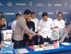 Polisi Malang Kota Ungkap Kasus Kebakaran dan Penggelapan di PT Gaganeswara