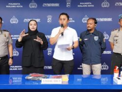 Polresta Malang Kota Bongkar Komplotan Copet di Konser Slank