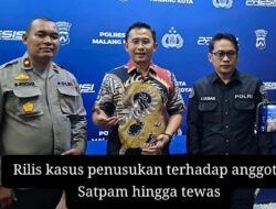 Residivis Penusukan Satpam Hingga Tewas Dibekuk Polisi Malang Kota