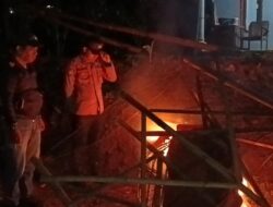 Usai Aduan Masuk ke 110 Polres Malang Bakar Arena Judi Sabung Ayam