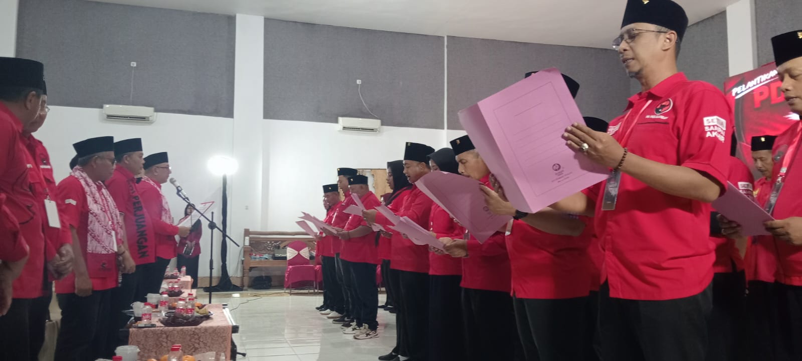 Lima PAC PDIP Kota Probolinggo Dilantik, Wajib Miliki Media Sosial