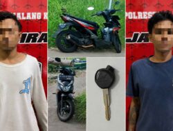 Dua dari Tiga Pelaku Curas Ditangkap Tim Gabungan Satreskrim Polresta Malang Kota