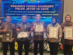 Di Rakernis Keuangan Polda Jatim 2026 Polresta Malang Kota Borong Empat Penghargaan