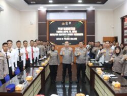 Putra Ferdy Sambo Jalani Latja di Polres Malang Bersama 15 Taruna Akpol Tingkat III/58 Batalyon Ksatria Hawin Sarwahita