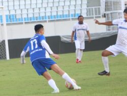Tim Sepak Bola Polres Malang Gulung Tim Jurnalis Pos Malang Skor 4-3