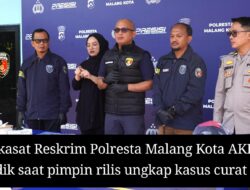 Residivis Pembobol Konter HP yang Viral di Medsos Diringkus Satreskrim Polresta Malang Kota