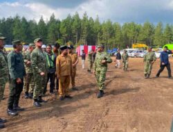 Pangdam V Brawijaya Tinjau Kesiapan Lahan Pembangunan Yonif TP di Bondowoso