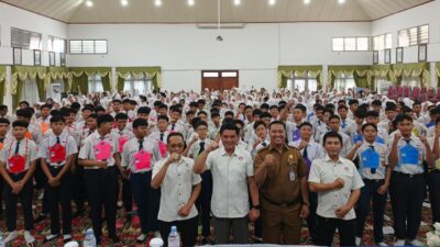 Dihadapan 350 Siswa Baru SMAN 2 Kota Malang, Kasat Reskoba Polresta Malang Kota Tegaskan Pakai Narkoba itu Suatu Kebodohan