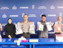 Hasil Pengembangan Polresta Malang Kota Kembali Amankan 3.2 kg Sabu dan 2.480 Butir Ekstasi