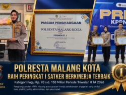 Polresta Malang Kota Raih Peringkat I Satker Berkinerja Terbaik dari KPPN Malang TA 2026