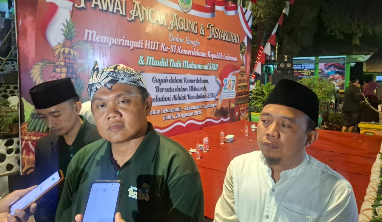 Ancak Agung Kironggo di Sekarputih Libatkan 42 Kelompok, Padukan Maulid, Kemerdekaan dan HJB