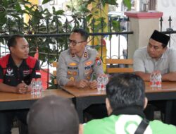 Kapolres Malang Ajak Perhimpunan Ojol Malang Raya untuk Bersama Menjaga Kondusifitas