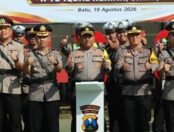 Kabag Ops dan Kapolsek Ngantang Polres Batu di Mutasi