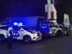 Tingkatkan Kamtibmas di Malam Hari Polres Malang Gelar Patroli Skala Besar