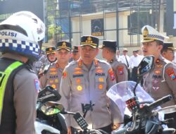 Antisipasi Jelang 27 Agustus, Polresta Malang Kota Gelar Apel Pasukan Pengamanan Kamtibmas