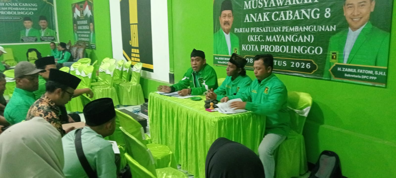 Musancab Serentak, PPP Kota Probolinggo Target Rebut Satu Kursi Tiap Dapil