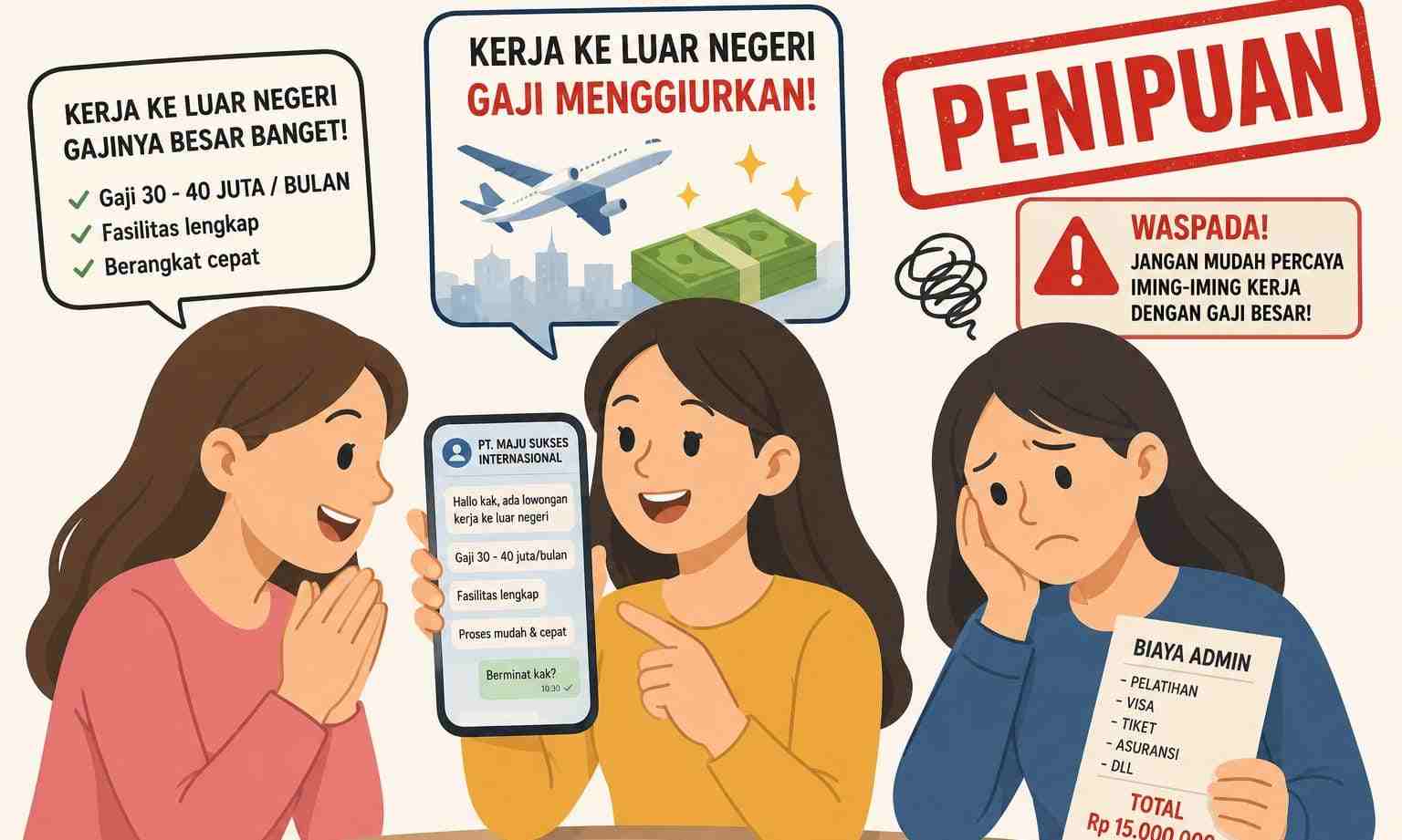 Tiga Korban TPPO Dititipkan Sementara, Dinsos Bondowoso Siapkan Trauma Healing