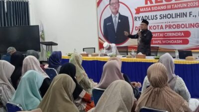 Riyadlus Sholihin Firdaus Bahas Sekolah Rakyat Lewat Serap Aspirasi di Kecamatan Wonoasih