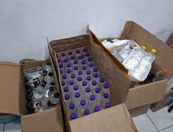 2.307 Botol Miras Diamankan Hasil Operasi Disejumlah Wilayah Hukum Polres Malang