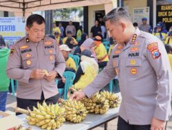 Kapolresta Malang Kota Tinjau Pelaksanaan Makan dan Pemeriksaan Kesehatan Gratis di Polsek Sukun