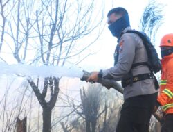 Karhutla Dikawasan TNBTS, Api di Jemplang Mulai Terkendali Petugas Masih Menemukan 3 Titik Masih Berasap