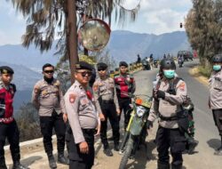 Polres Malang Tetap Siaga, Meskipun Titik Api Dikawasan Jemplang Bromo Sudah Padam