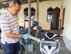Polsek Dau Bersama Sat Reskrim Polres Malang Tangkap Pelaku Curanmor Saat Transaksi COD