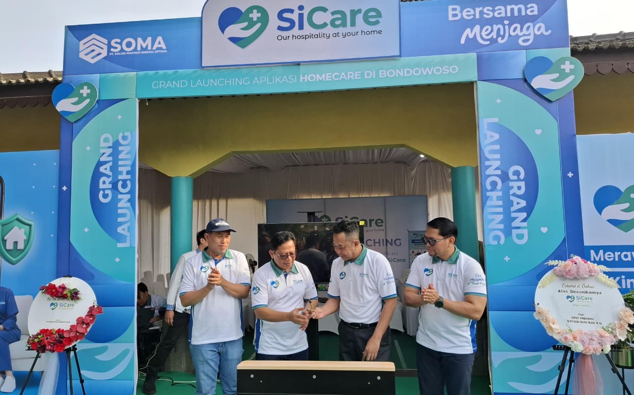 Si-Care Resmi Diluncurkan di Bondowoso, Perluas Akses Layanan Homecare Berbasis Digital