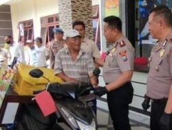 Polisi Kota Batu Tangkap Pelaku Bawa Lari Sepeda Motor Penjual Es Krim