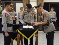 Mantan Kasat Reskrim dan Kasat Lantas Polresta Malang Kota Jabat Kapolda