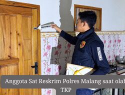 Butuh Waktu 2 Hari, RD Tersangka Pembobol Rumah Kosong Diringkus Sat Reskrim Polres Malang