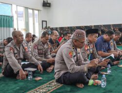 Implementasikan Jargon Kapolri “Polisi Bersama Masyarakat” Polresta Malang Kota Gelar Doa Bersama Masyarakat