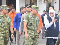 Kapolres Malang Dampingi Kapolda Jatim Sambut Kedatangan Kepala BNPB dalam Rakor Penanganan Karhutla